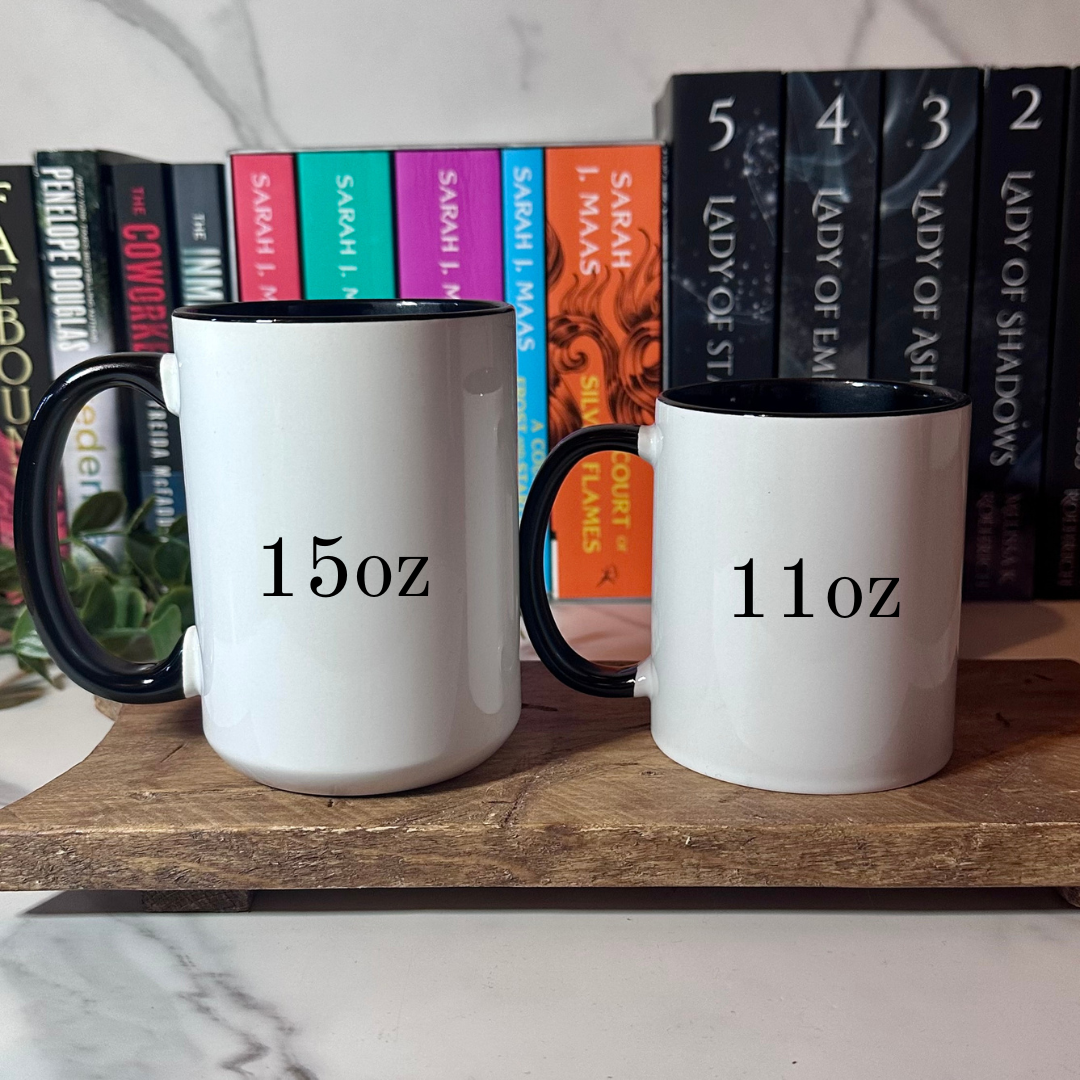 Velaris City Of Starlight Black Lined Mug