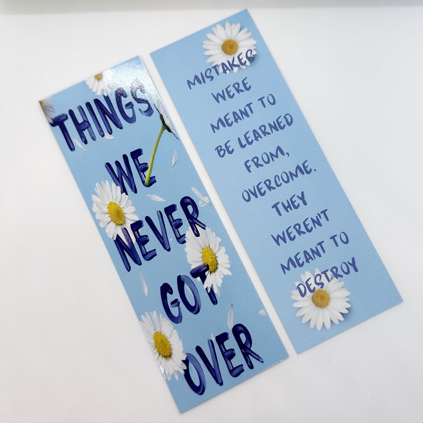 Things We Never Got Over Bookmark, Lucy Score, Quote Bookmarks