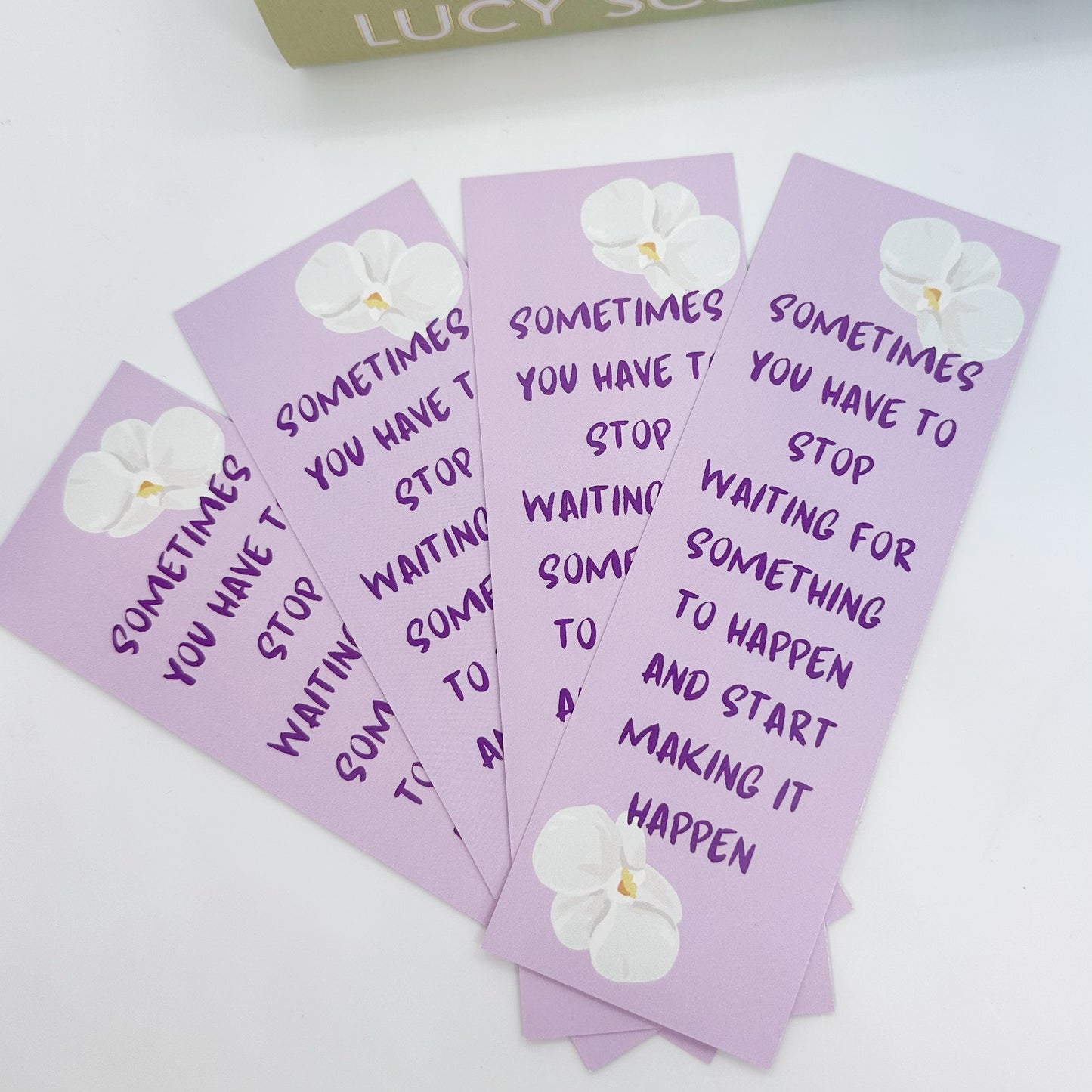 Things We Left Behind Bookmark, Lucy Score, Quote Bookmarks