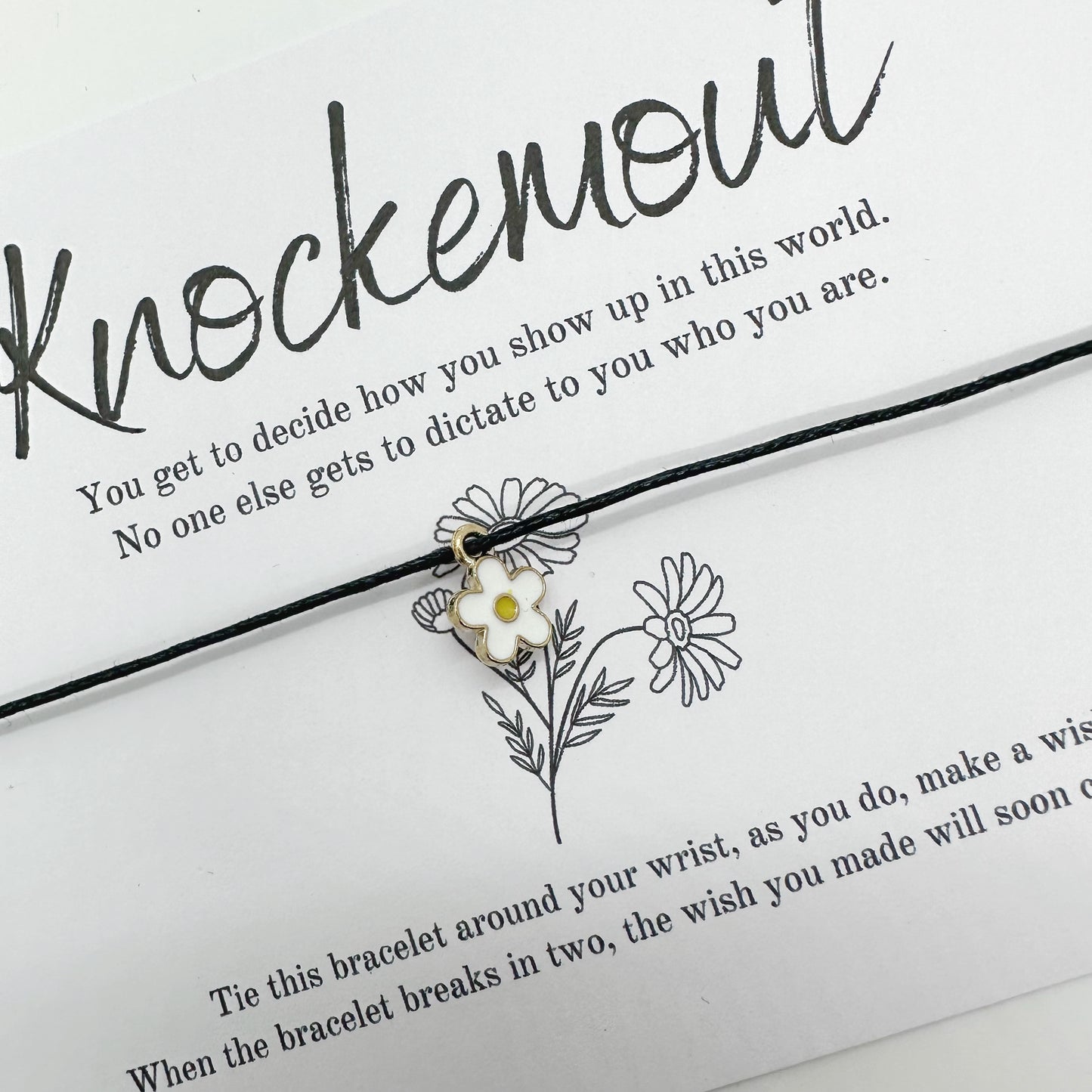 Things We Never Got Over Wish Bracelet