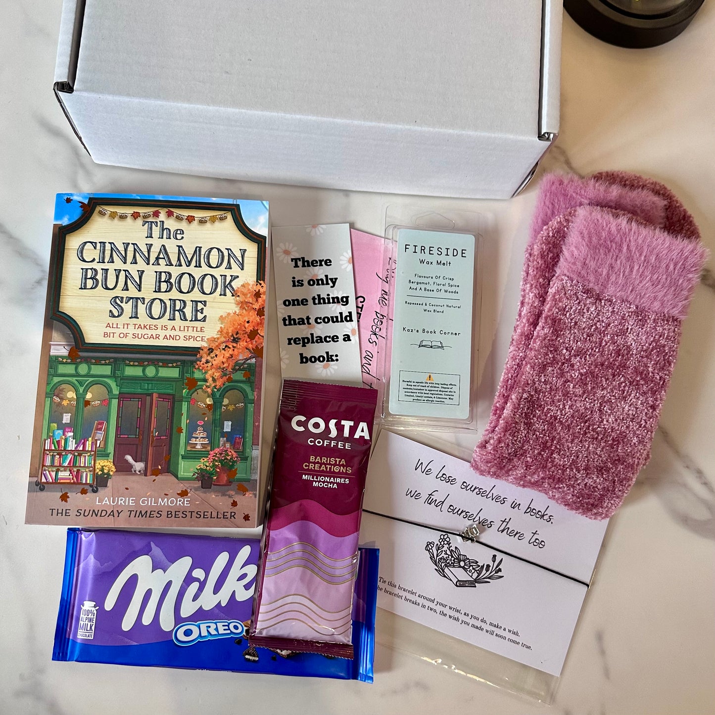 The Cinnamon Bun Bookstore Book Gift Box