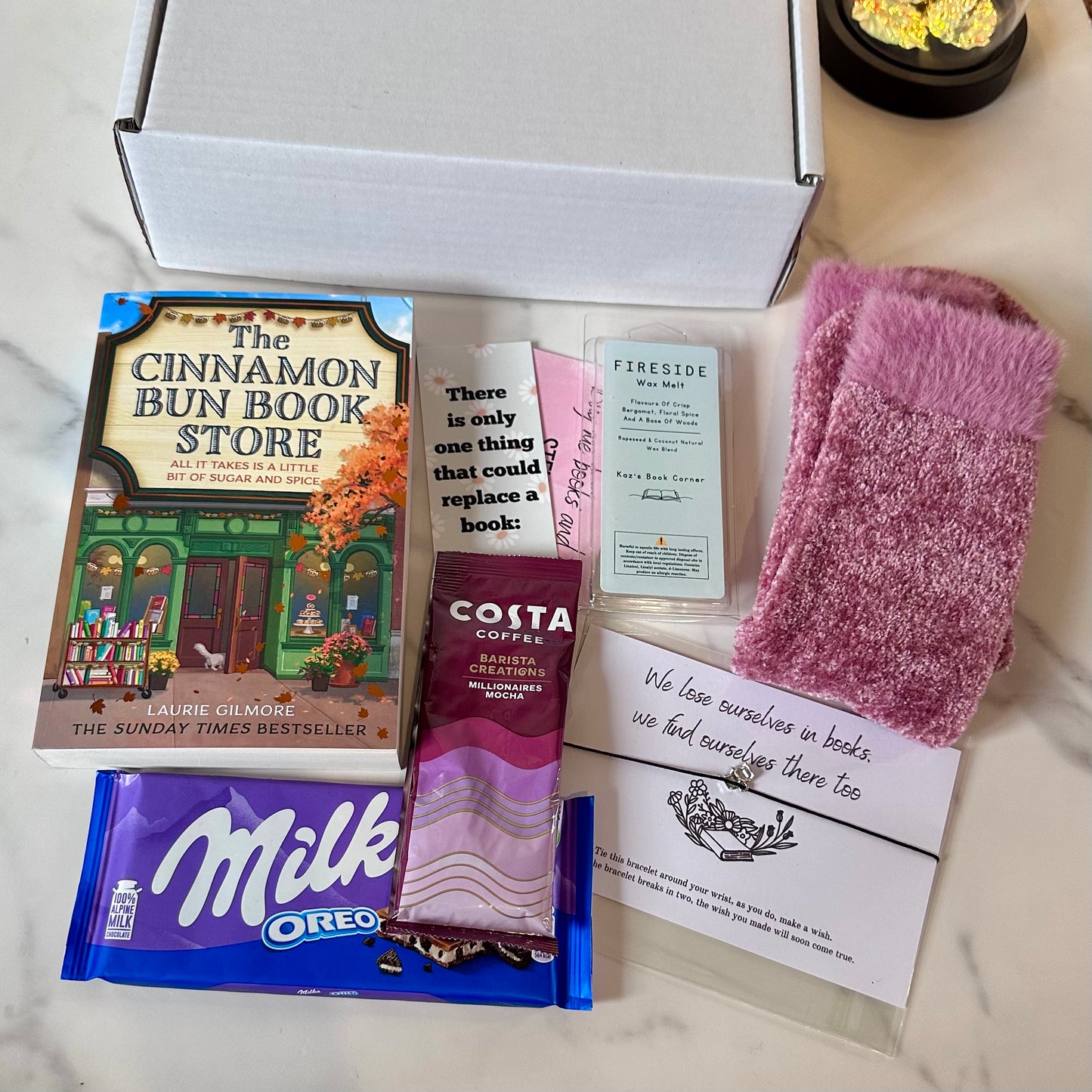 The Cinnamon Bun Bookstore Book Gift Box