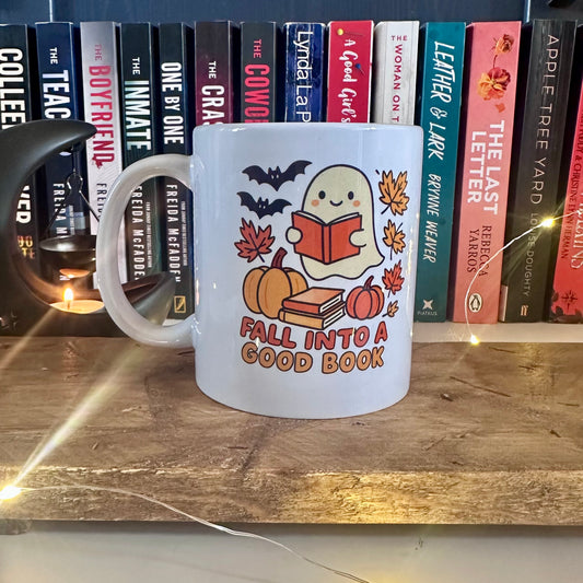 Fall Into a Good Book Mug