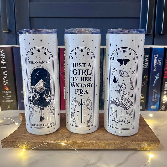 Just A Girl In Her Fantasy Era Stainless Steele Tumbler