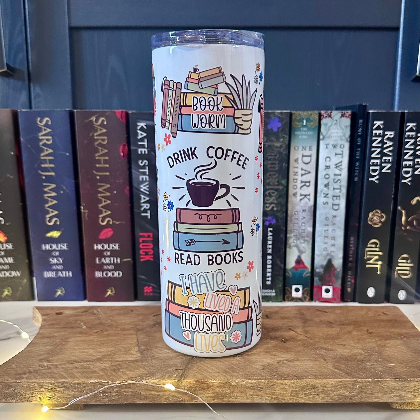 Book Lovers Stainless Steele Tumbler
