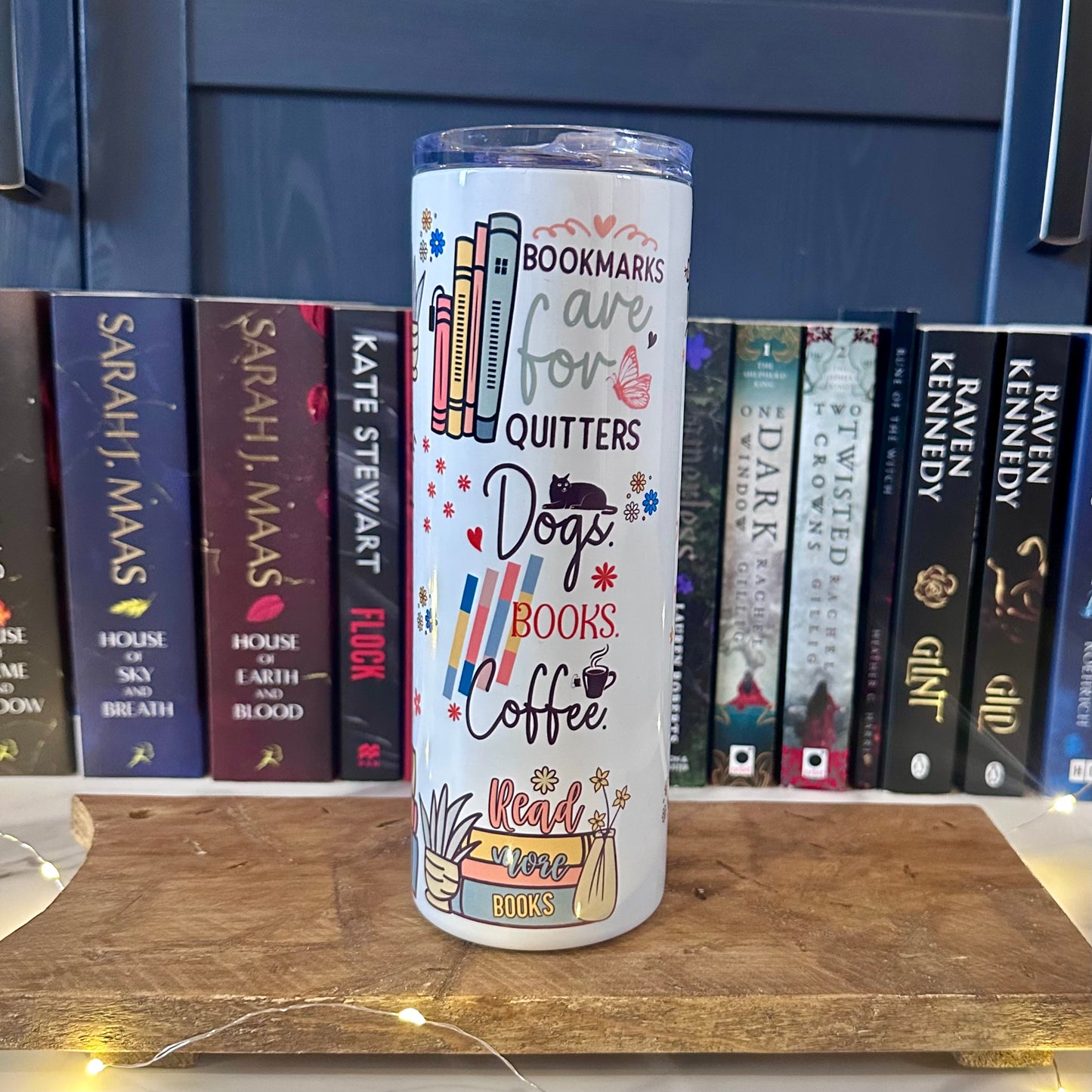 Book Lovers Stainless Steele Tumbler