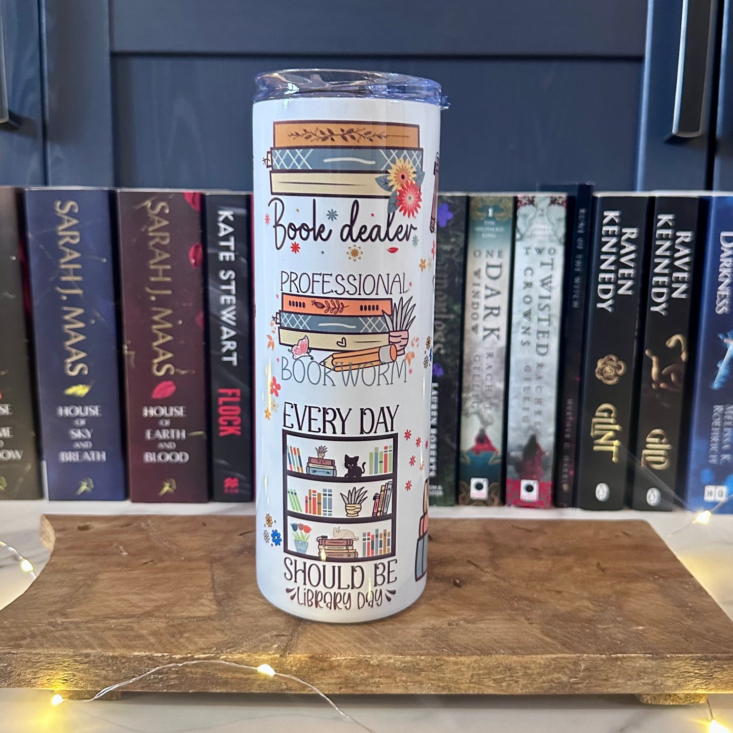 Book Lovers Stainless Steele Tumbler