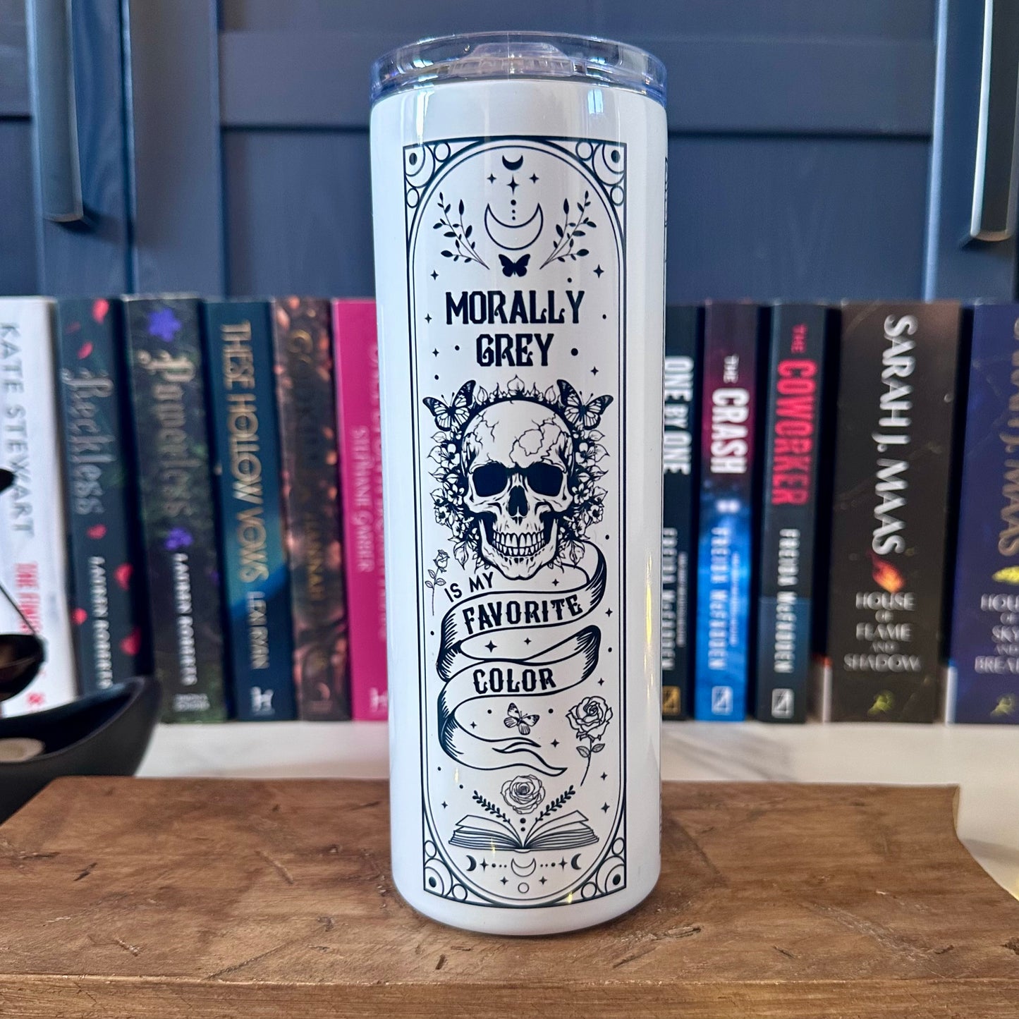 The Smutty Bookclub Stainless Steele Tumbler