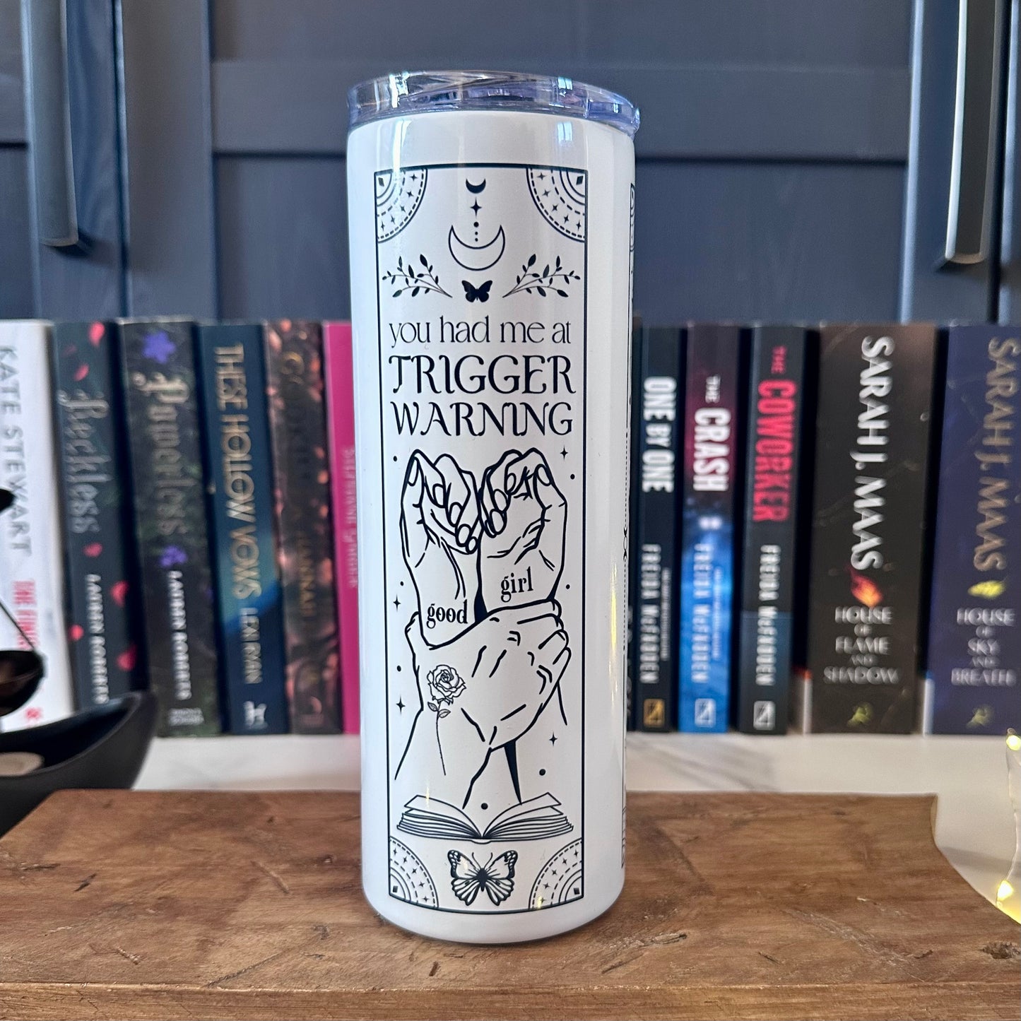 The Smutty Bookclub Stainless Steele Tumbler
