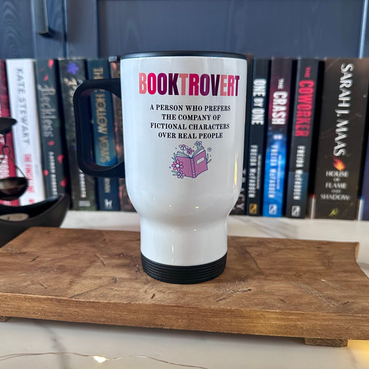 Booktrovert Travel Mug Travel Mug