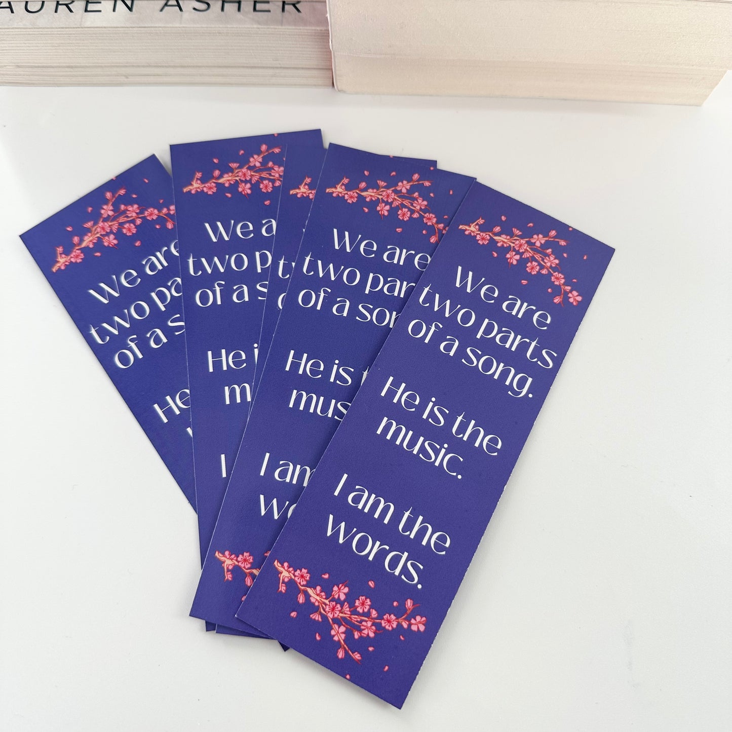 You've Reached Sam Bookmark,Romance Readers Bookmark,Double Sided, Book Gifts For Book Lovers