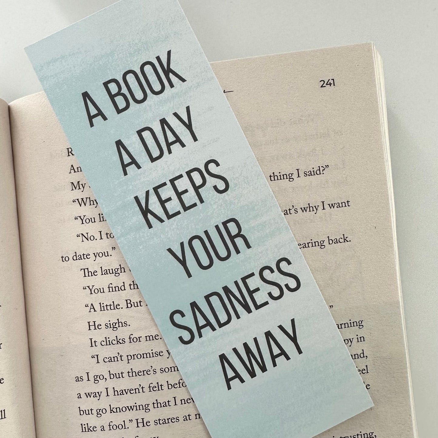A Book A Day Bookmark