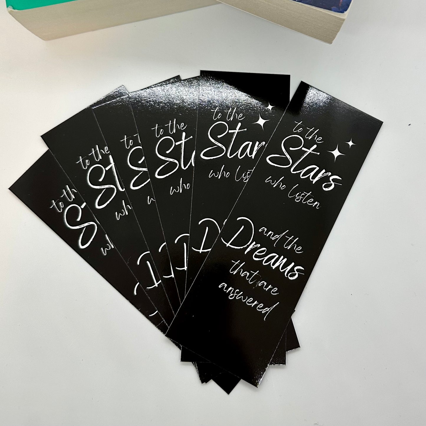 ACOTAR Bookmark, To The Stars Who Listen And The Dreams That Are Answered, ACOMAF Bookmark