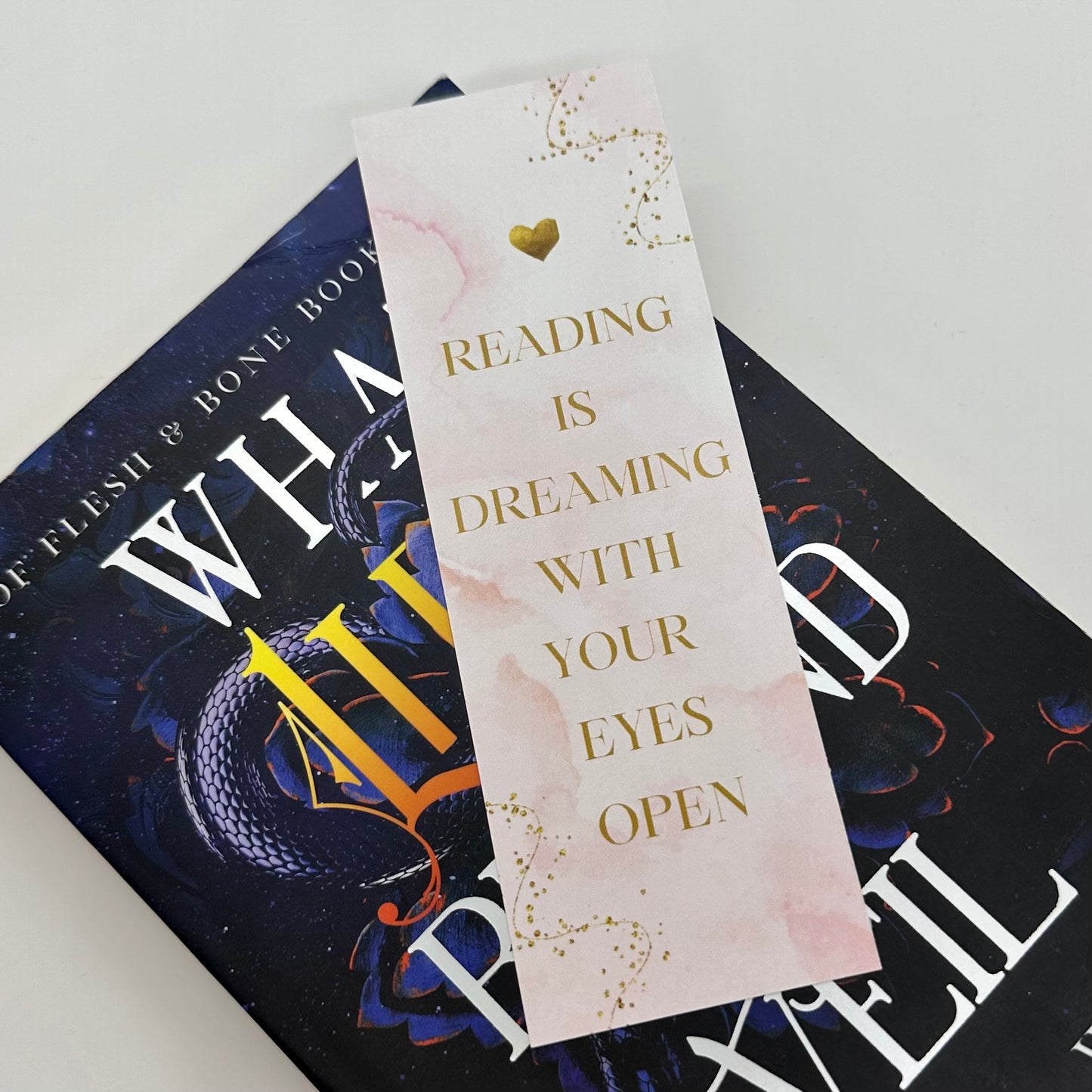 Reading Is Dreaming With Your Eyes Open Bookmark