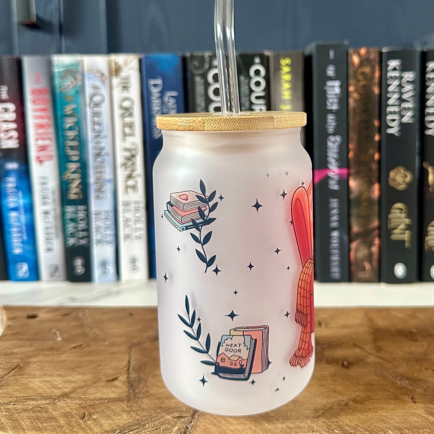 My Weekend Is All Booked Frosted Glass Tumbler