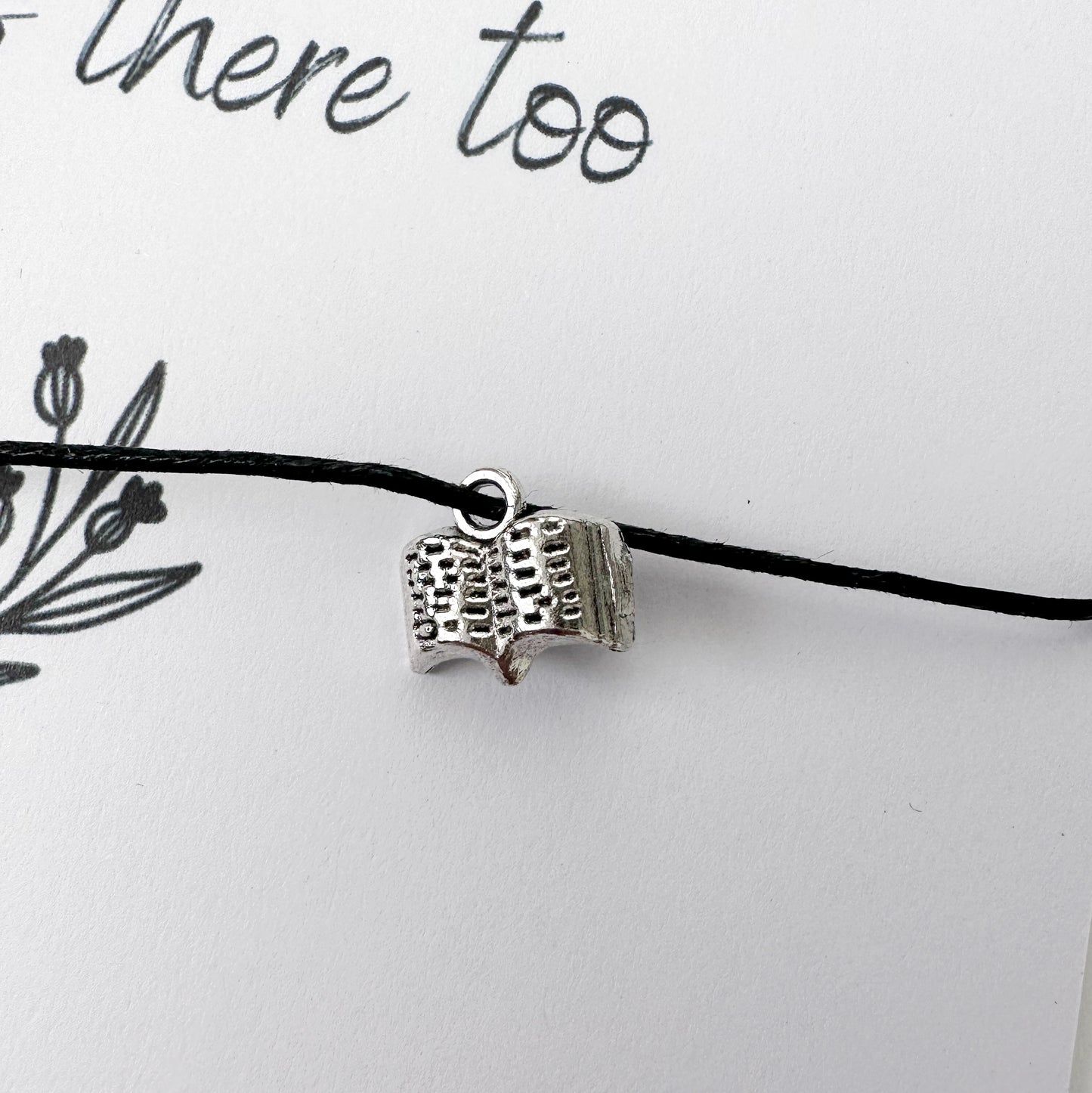 Book Wish Bracelet, We Lose Ourselves In Books