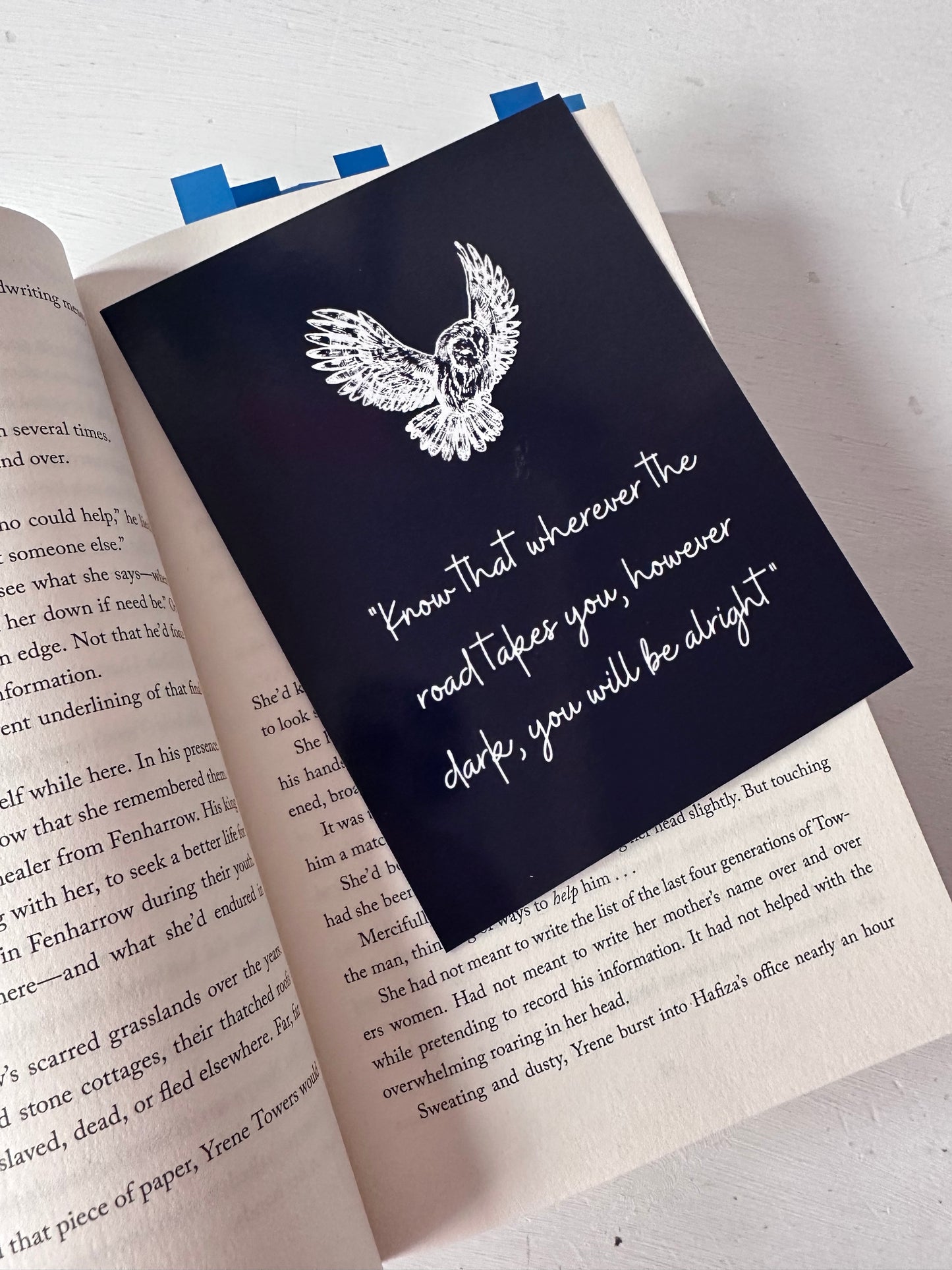 Throne Of Glass Tandem Read Bookmark, TOG Print
