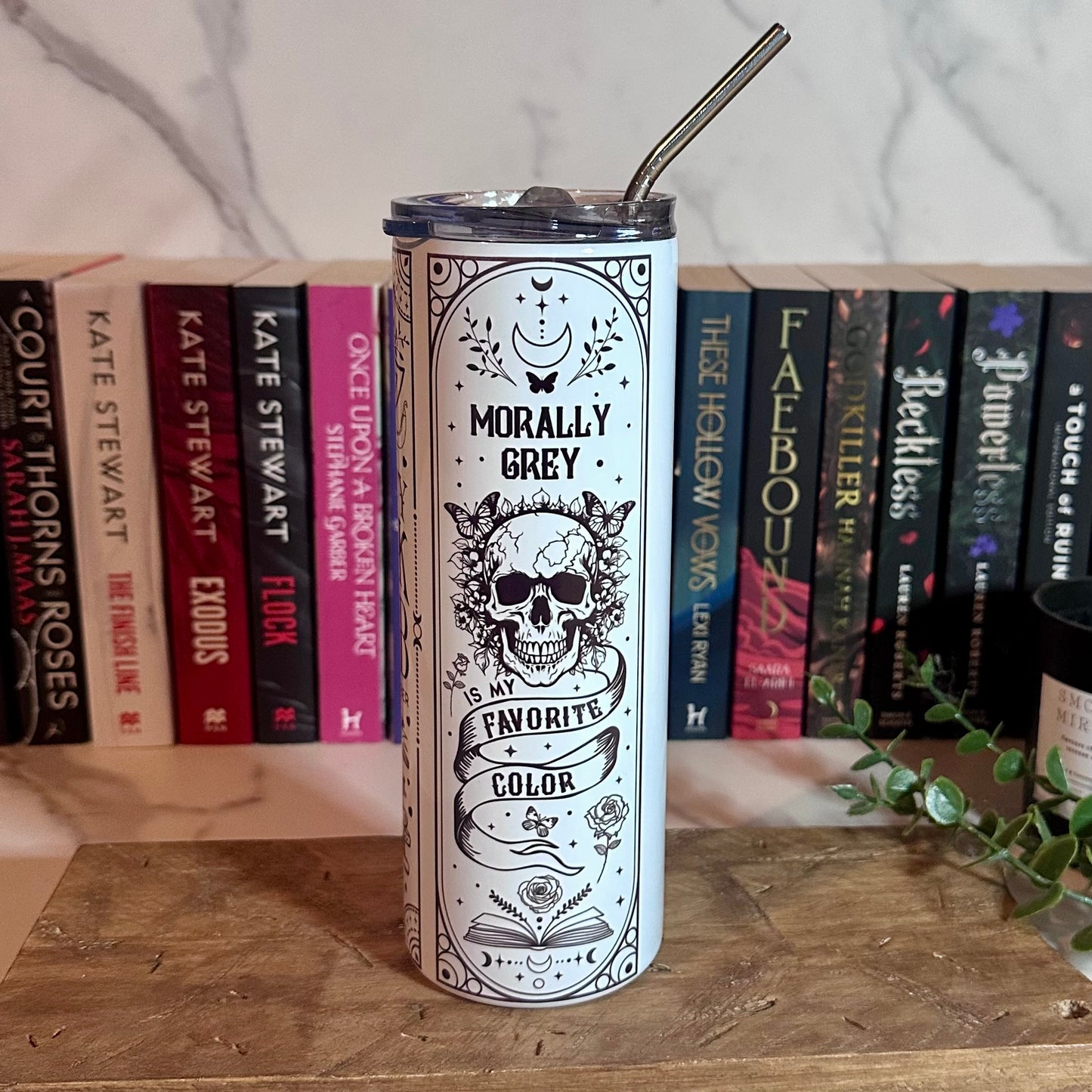 The Smutty Bookclub Stainless Steele Tumbler - PRE ORDER