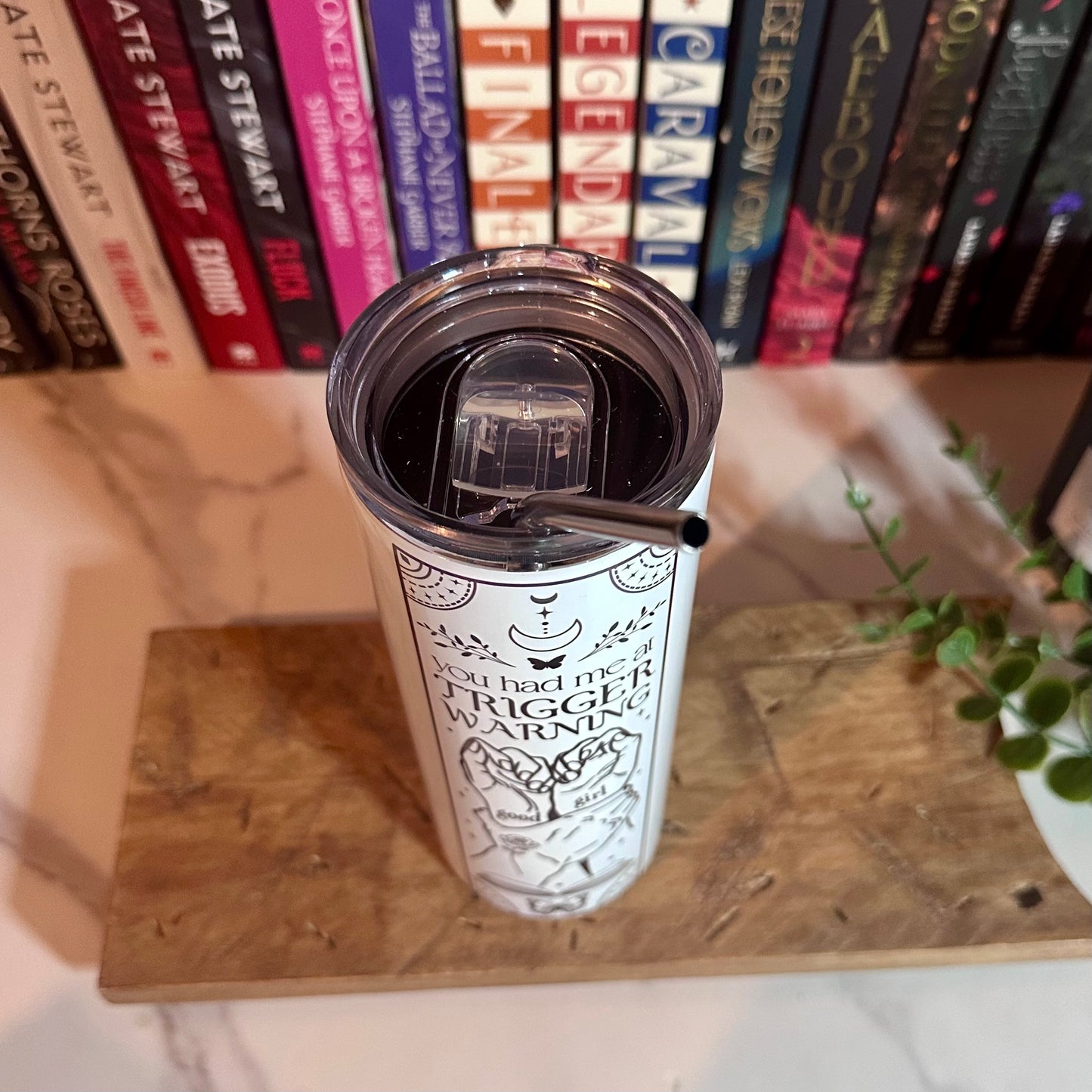 The Smutty Bookclub Stainless Steele Tumbler