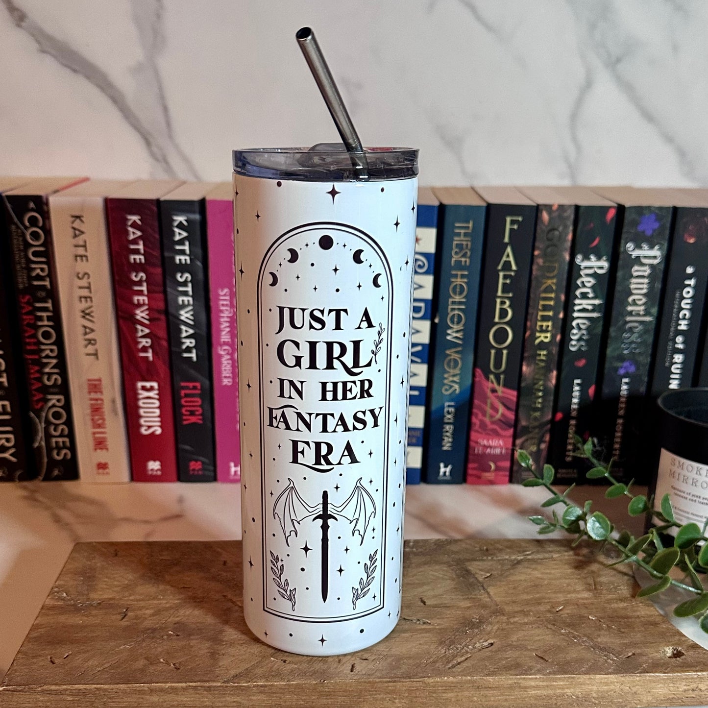 Just A Girl In Her Fantasy Era Stainless Steele Tumbler
