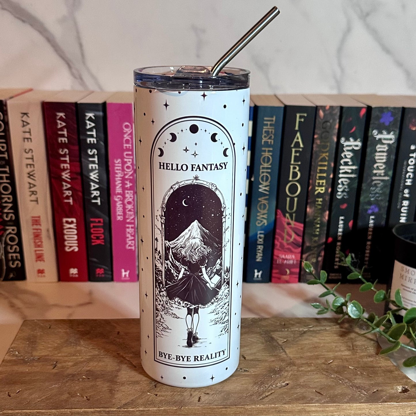 Just A Girl In Her Fantasy Era Stainless Steele Tumbler