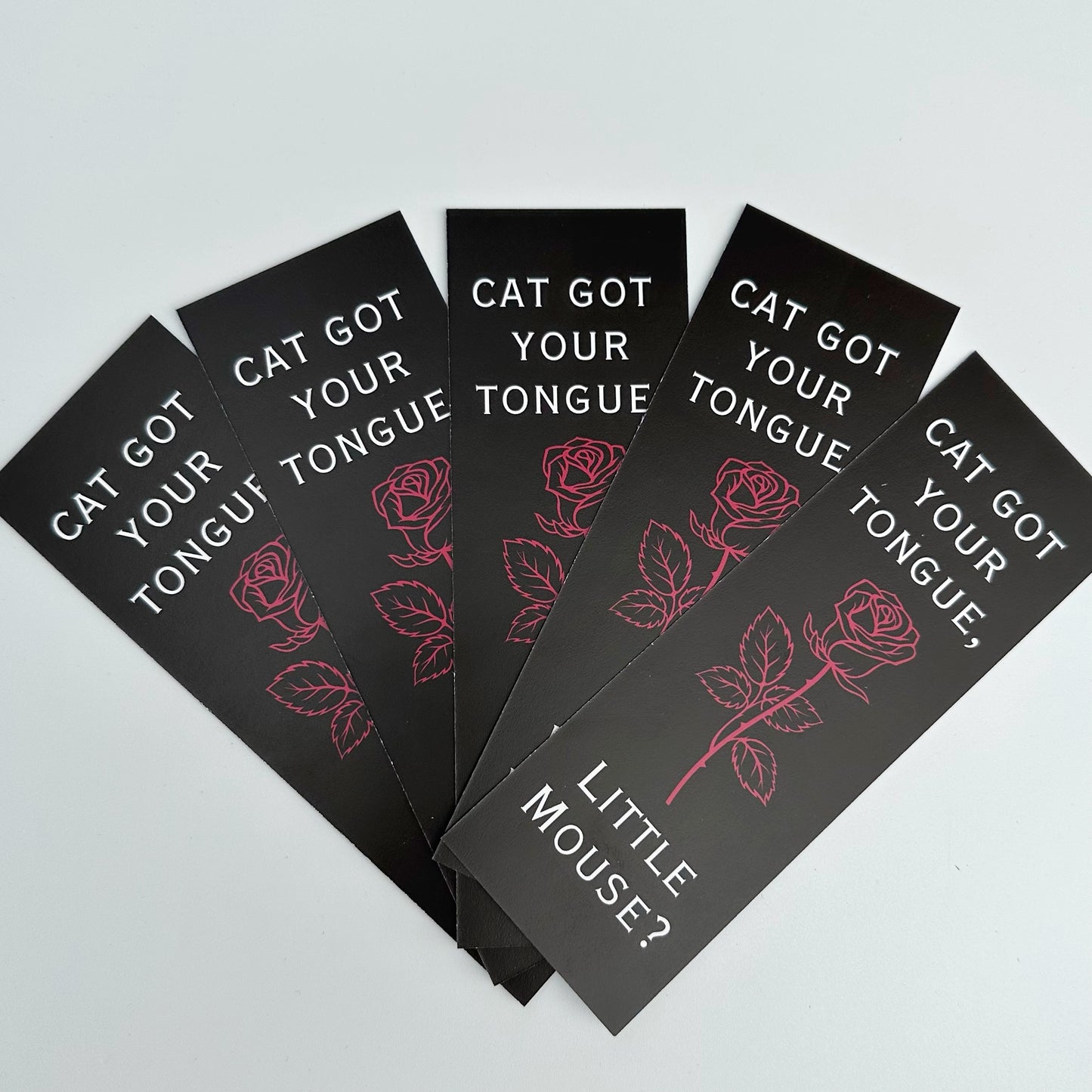 Haunting Adeline Bookmark, Cat Got Your Tongue Little Mouse Bookmark , Cat And Mouse Duo, HD Carlton.
