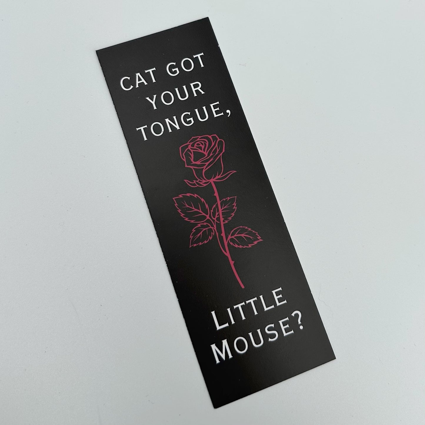 Haunting Adeline Bookmark, Cat Got Your Tongue Little Mouse Bookmark , Cat And Mouse Duo, HD Carlton.