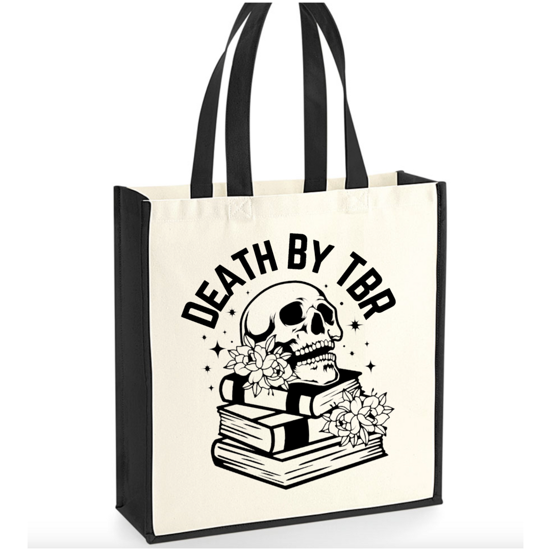 Death By TBR Tote Bag - PRE ORDER