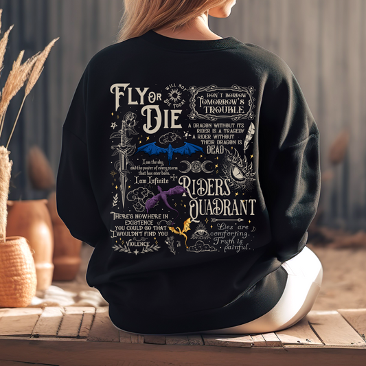 Fly or Die Jumper - Black