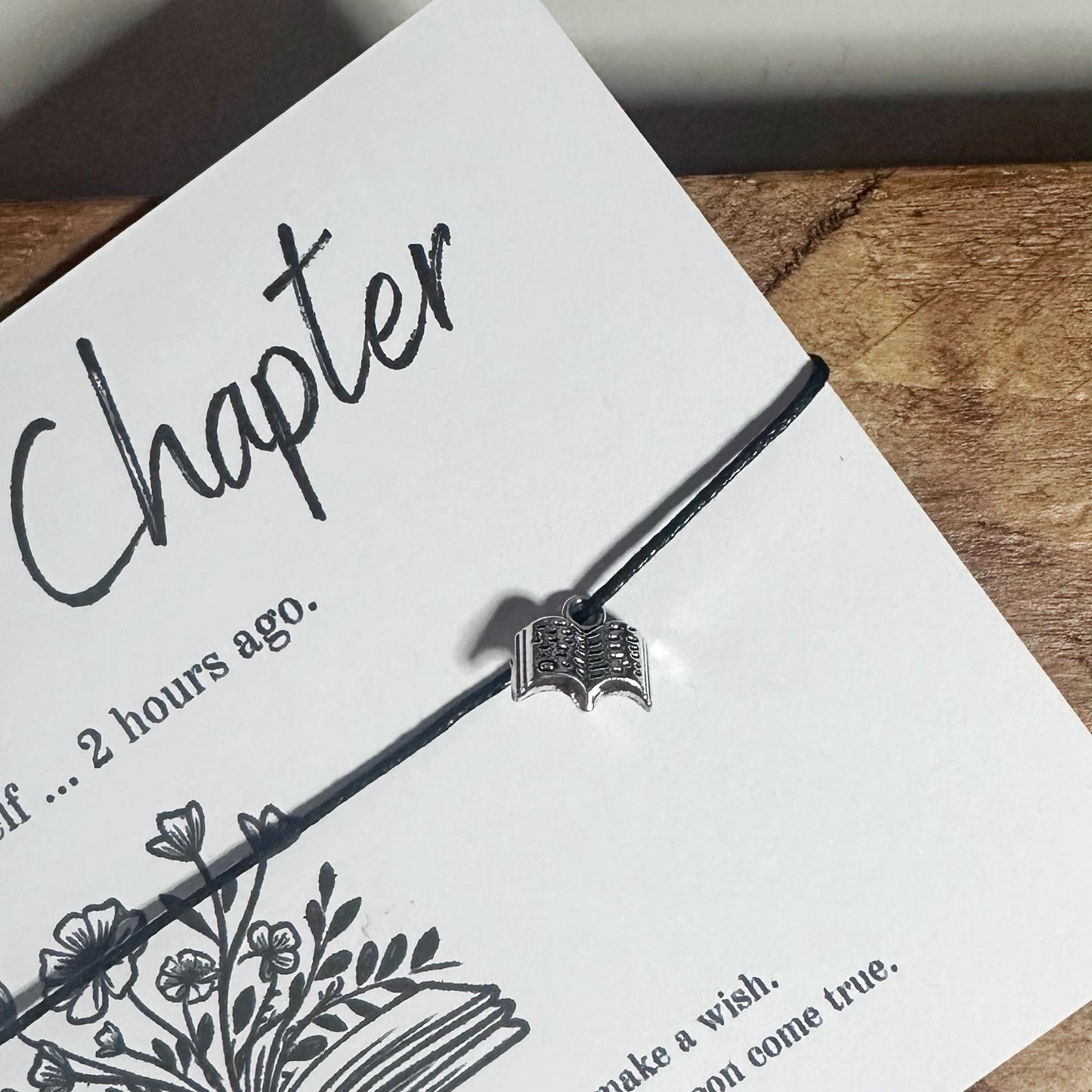 One More Chapter Wish Bracelet
