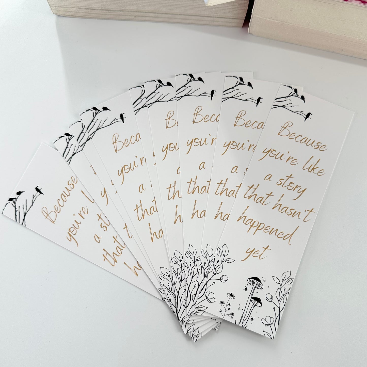 The Cruel Prince Quote, Fantasy Romance Bookmark,Double Sided,Book Gifts For Book Lovers