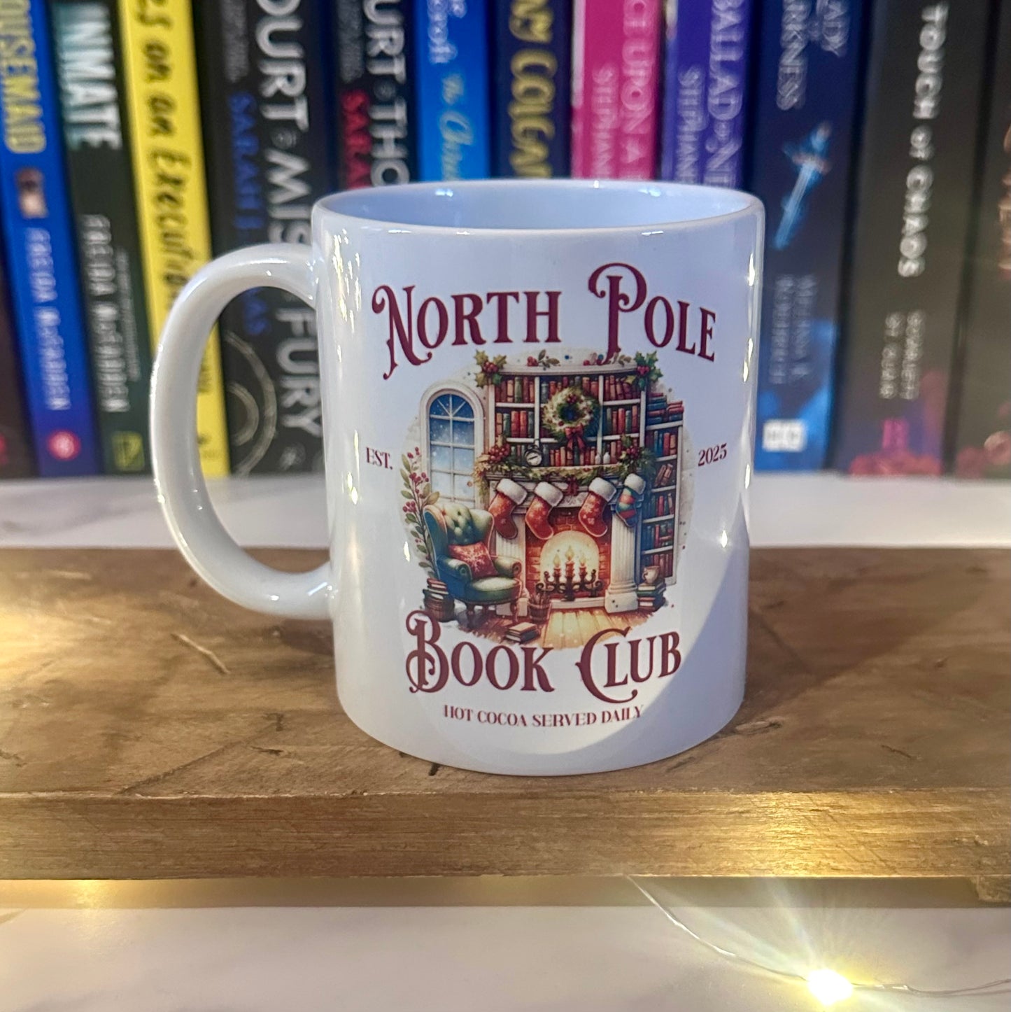 North Pole Book Club Mug