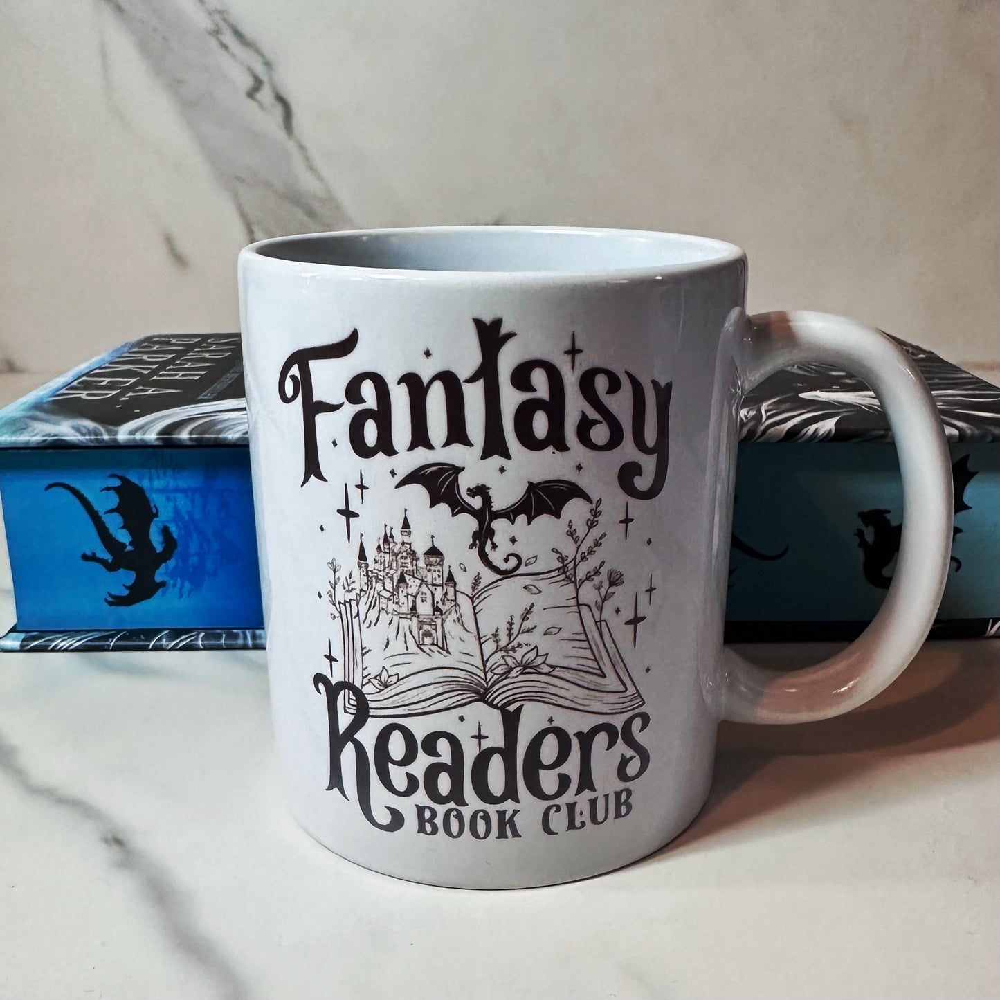 Fantasy Readers Book Club Mug, Fantasy Romance Book Merch