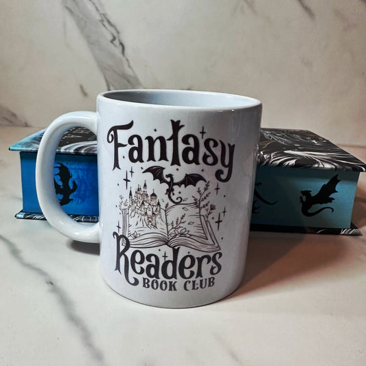 Fantasy Readers Book Club Mug, Fantasy Romance Book Merch