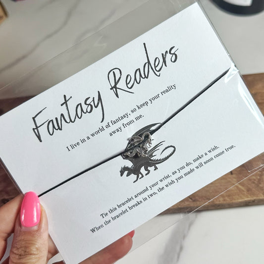 Fantasy Readers Wish Bracelet