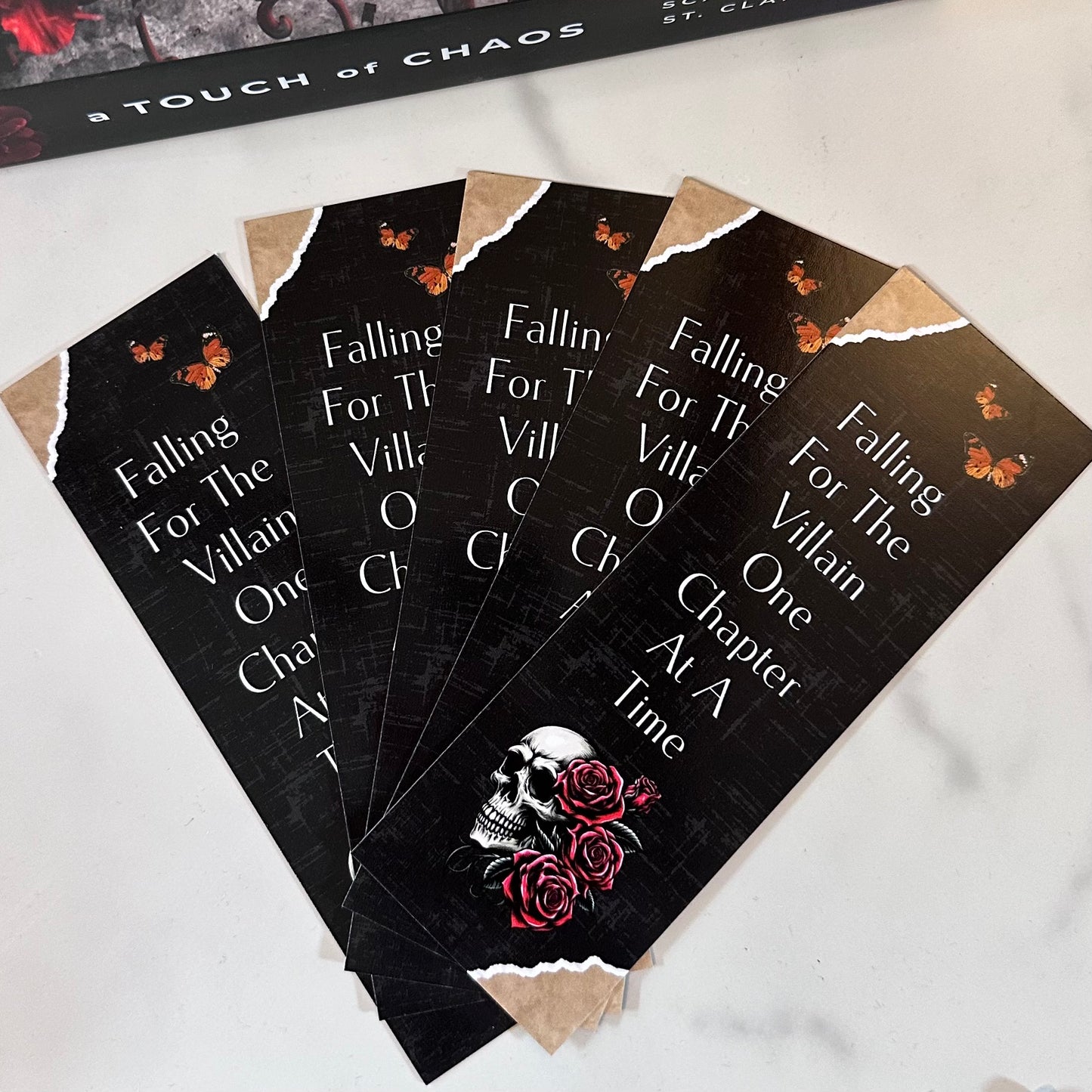 Falling For The Villain One Chapter At A Time Bookmark