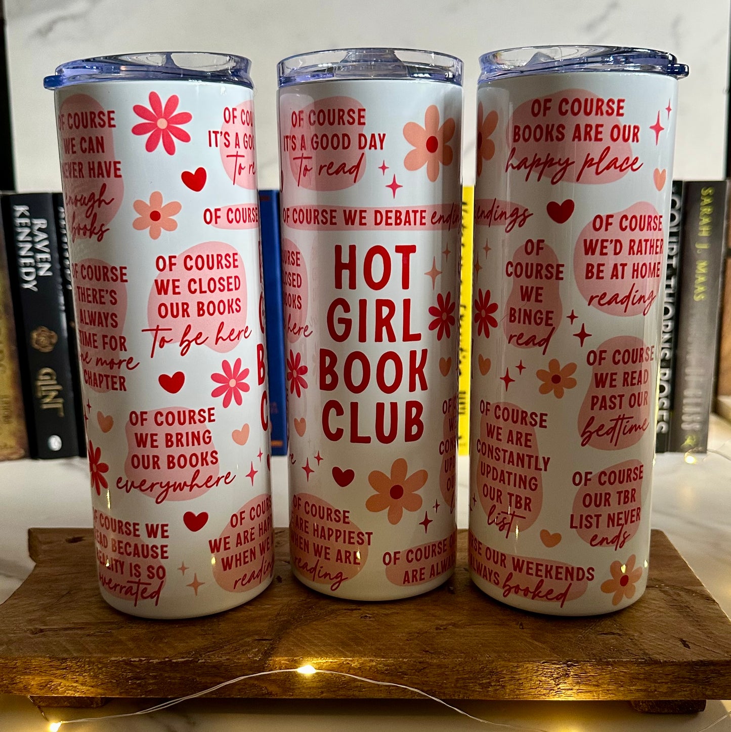 Hot Girl Book Club Tumbler