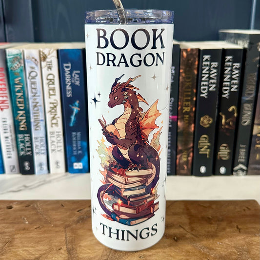 Book Dragon Things Tumbler