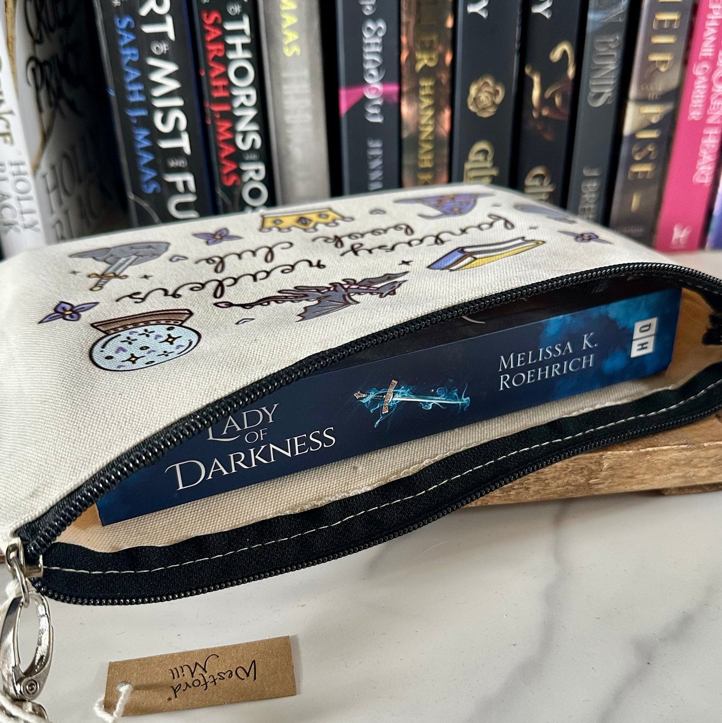 Fantasy Readers Bookclub - Accessory Zipper Pouch