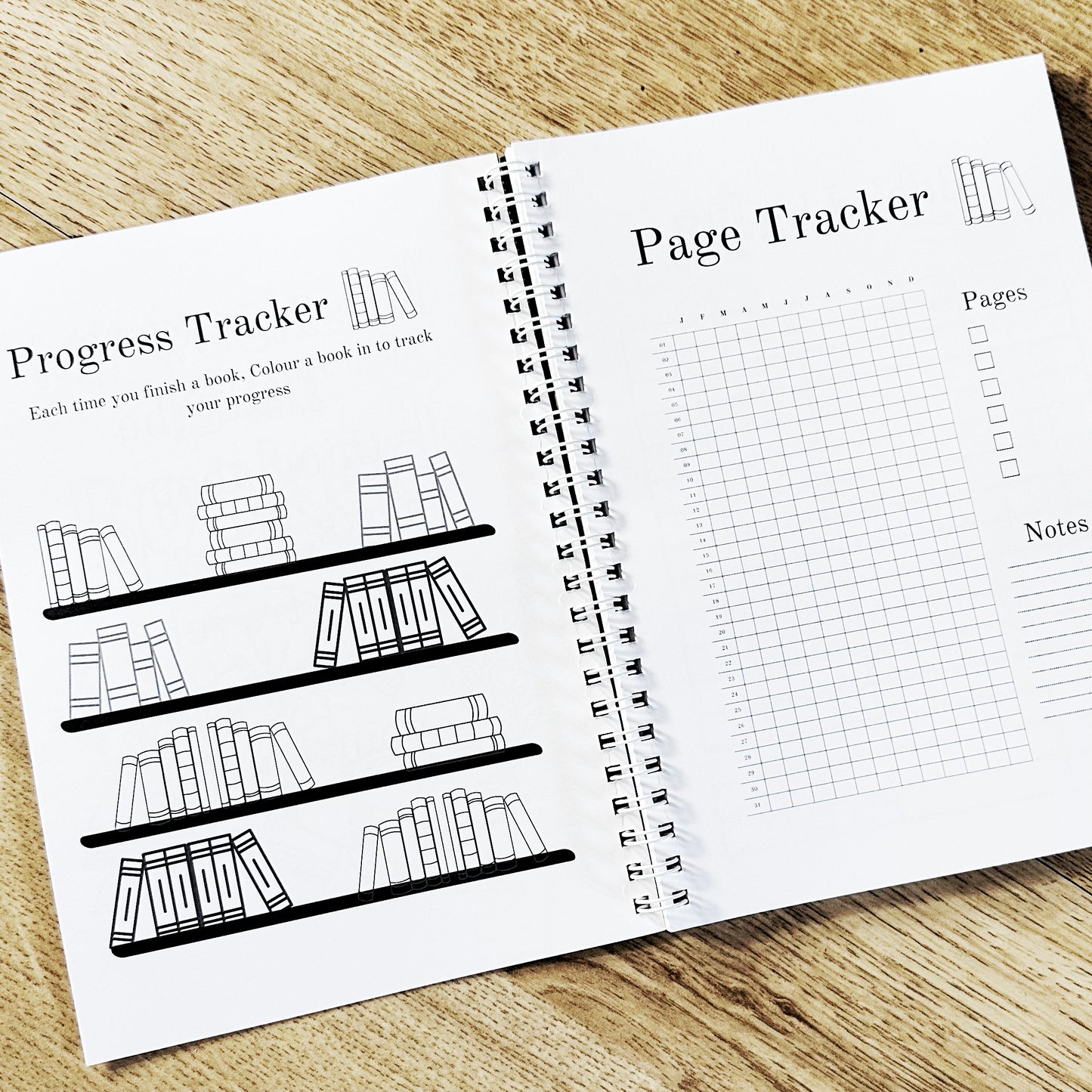 Just One More Chapter Book Tracking Journal