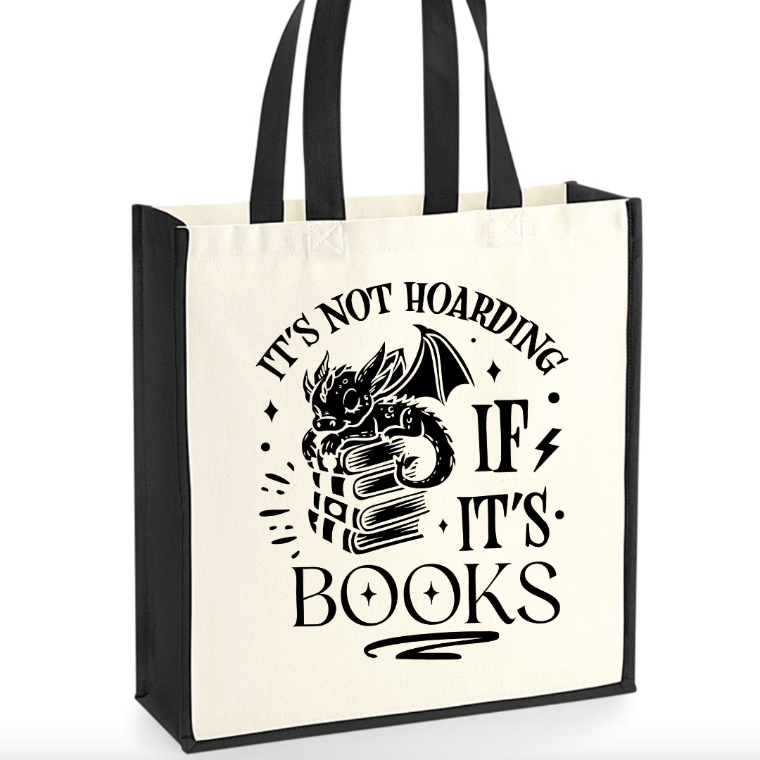 It’s Not Hoarding If It’s Books Tote Bag