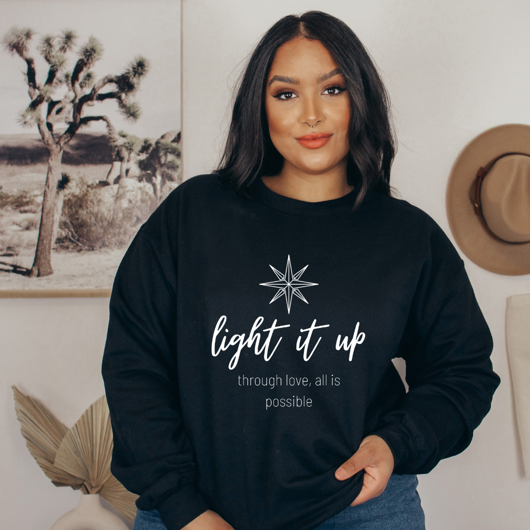 Light It Up Sweatshirtt Jumper - Crescent City