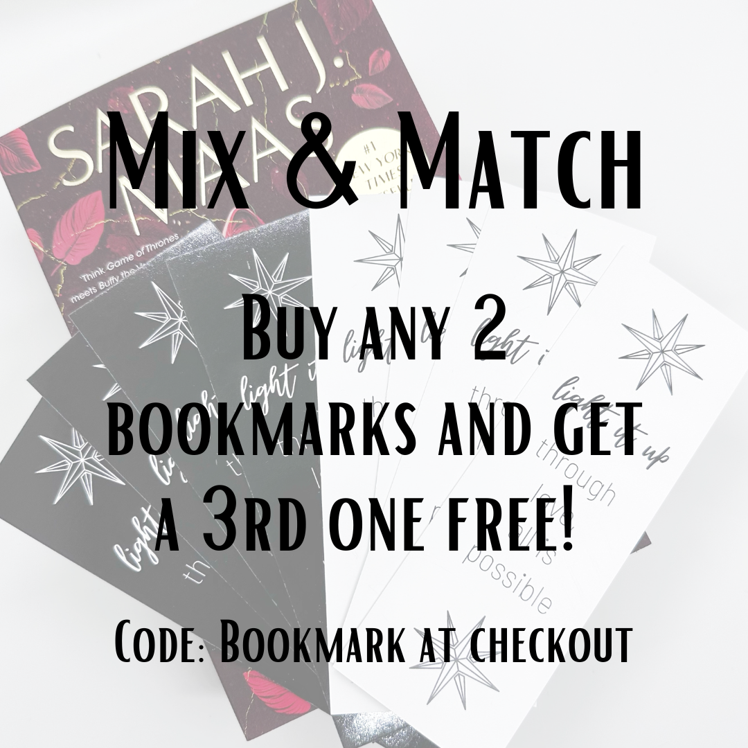 Caraval Bookmark – “Remember It’s Only a Game” Double Sided Bookmark