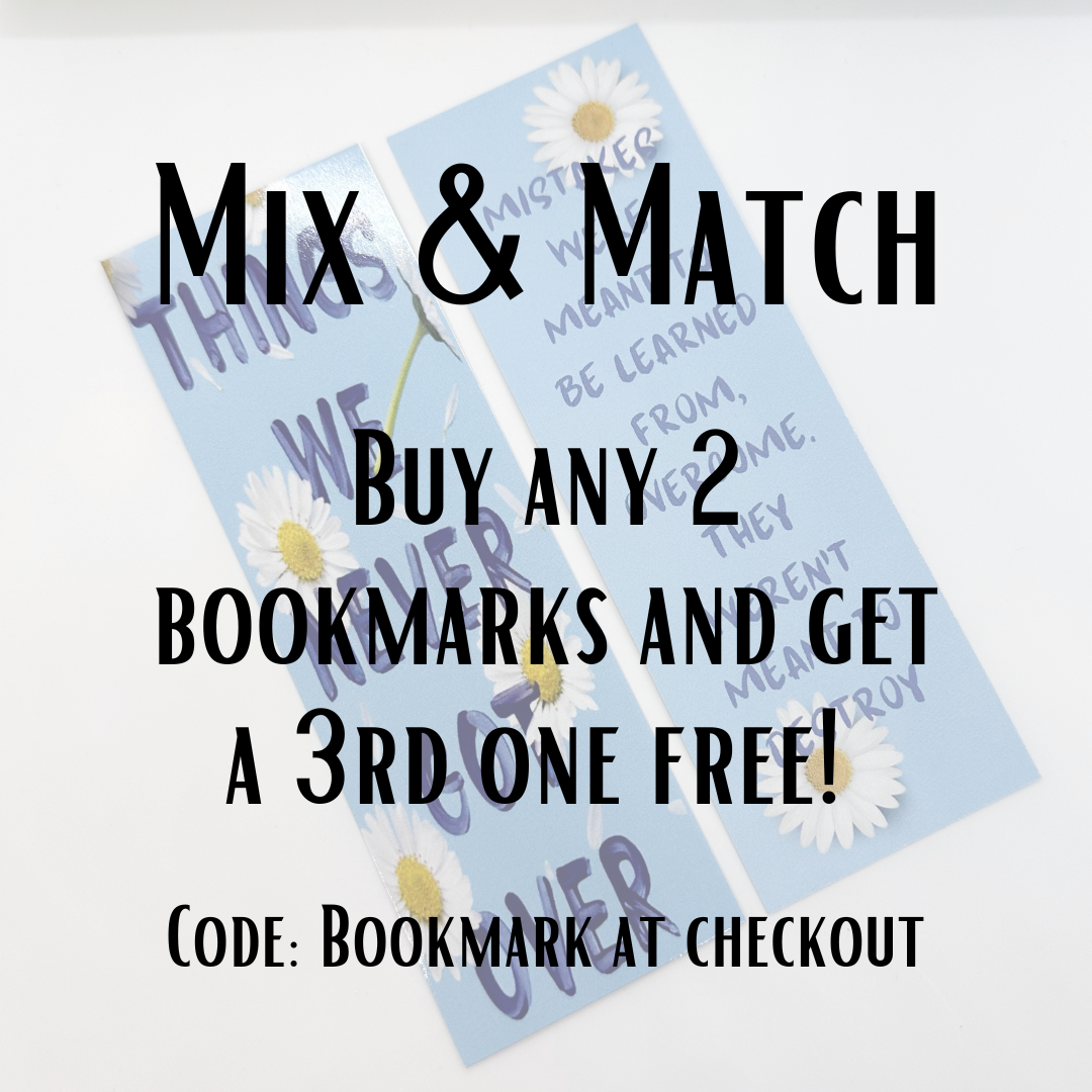 Things We Never Got Over – Lucy Score Double Sided Bookmark | Romance Reader